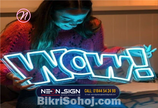 NEON SIGN - Custom LED Signage Company in Dhaka, BD